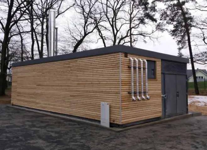 Renewable district heating Biomass plant